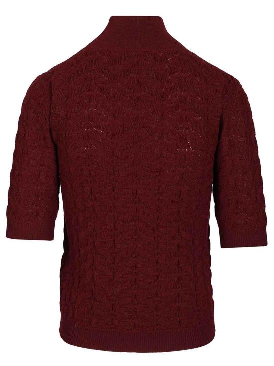26FW 에트로 탑 WRKE0416AU11ZR0369 Dark Red - ETRO