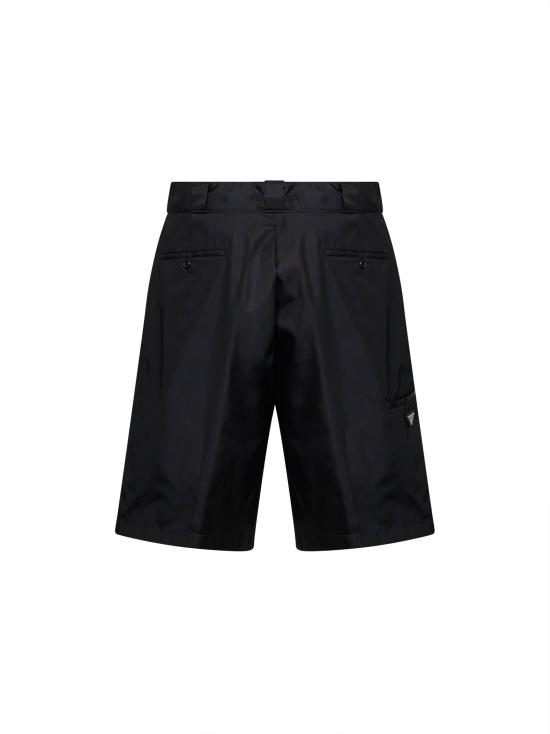 26FW 프라다 숏팬츠 SPG32WMO1WQ8F0002 BLACK - PRADA