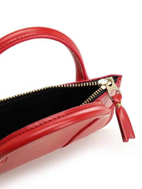 25FW 꼼데가르송 클래식 레더 라인 파우치 SA8100HA2 RED - COMME DES GARCONS