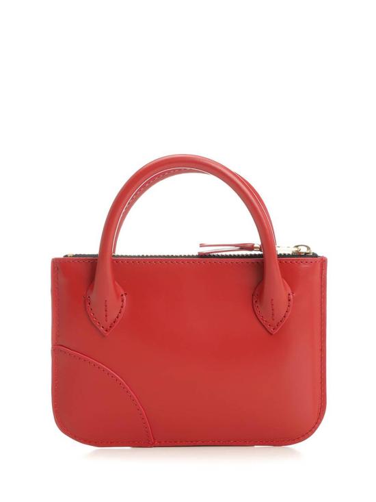 25FW 꼼데가르송 클래식 레더 라인 파우치 SA8100HA2 RED - COMME DES GARCONS