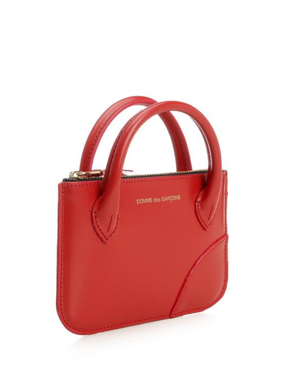 25FW 꼼데가르송 클래식 레더 라인 파우치 SA8100HA2 RED - COMME DES GARCONS