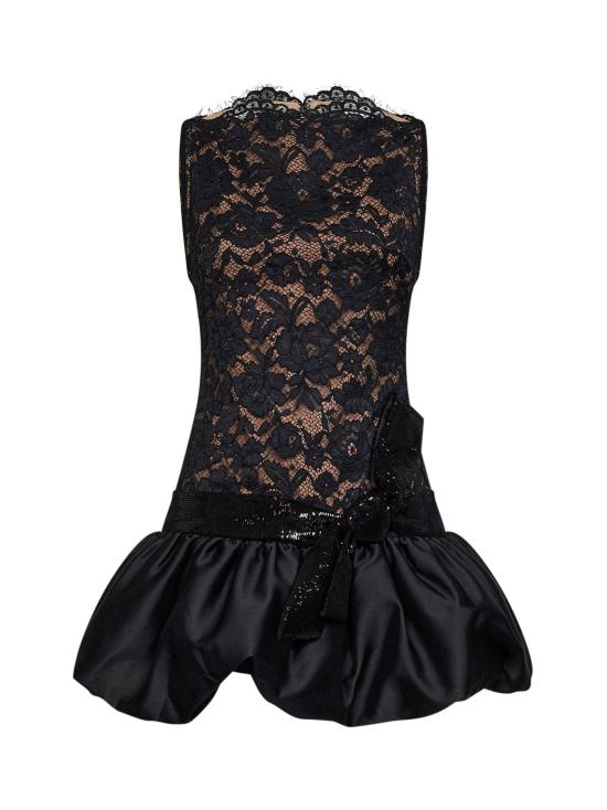 26FW 셀프 포트레이트 원피스 013SB BLACK