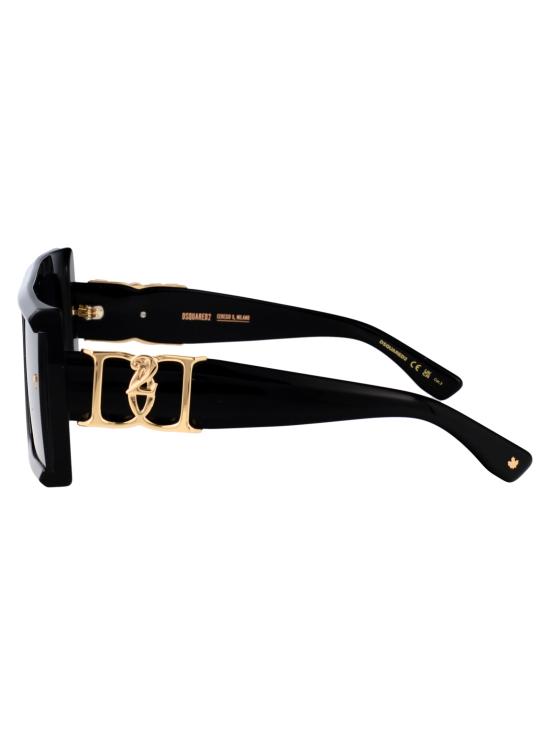 26SS 디스퀘어드2 선글라스 D20169 S BLACK - DSQUARED2