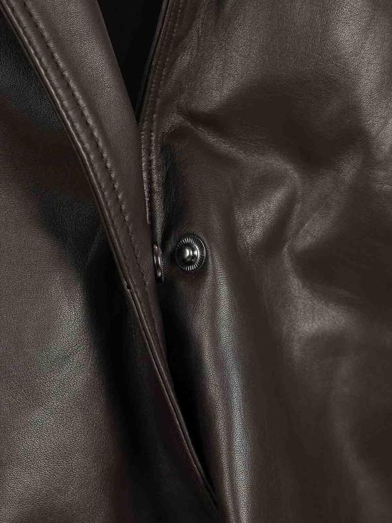 26FW 로테이트 바이 크리스텐슨 가죽 자켓 11581716671667 BROWN - ROTATE BY BIRGERCHRISTENSEN