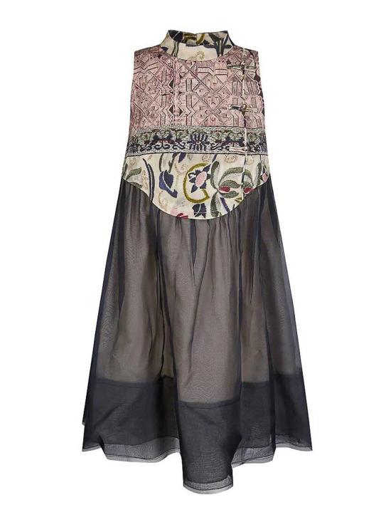 25FW 후이 미디 원피스 HW21GD3656PRINT Brown