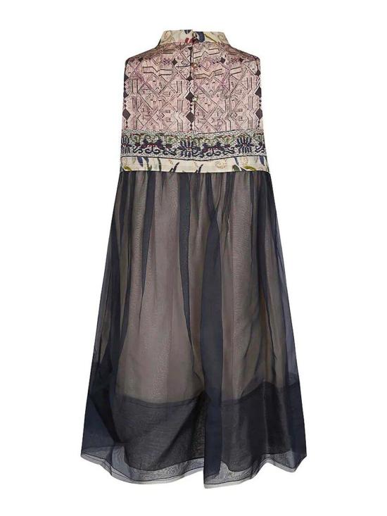 25FW 후이 미디 원피스 HW21GD3656PRINT Brown - HUI