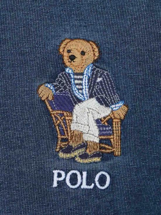 26FW 폴로 랄프로렌 폴로 티셔츠 710B18560001 Blue - POLO RALPH LAUREN