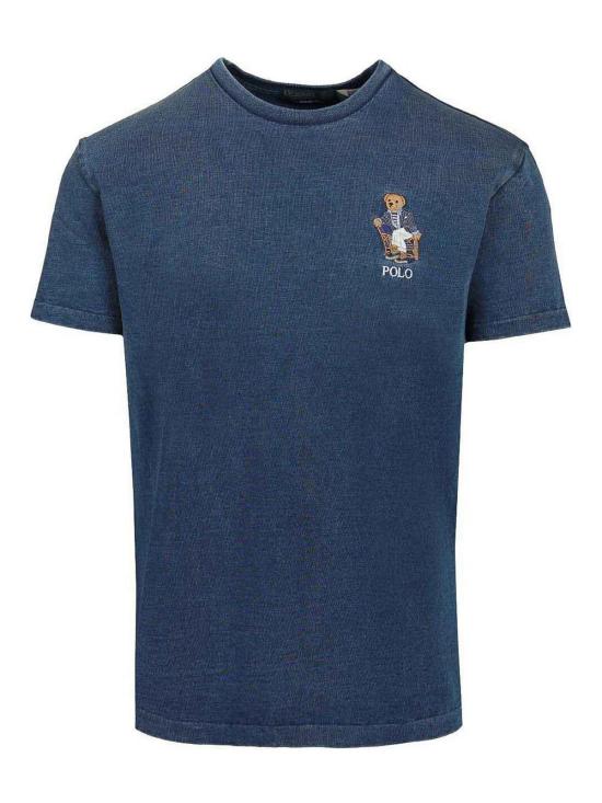 26FW 폴로 랄프로렌 폴로 티셔츠 710B18560001 Blue