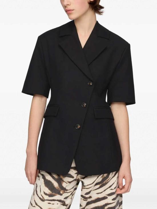 26FW 가니 수트 자켓 A1020097099 BLACK - GANNI