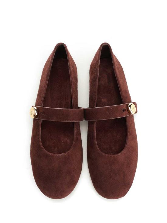 26FW 토리버치 플랫 슈즈 184681267 BROWN - TORY BURCH