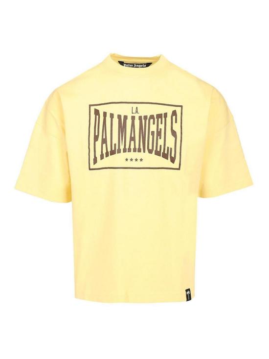 26FW 팜앤젤스 반팔 티셔츠 PAMAA003JR0041960 Yellow
