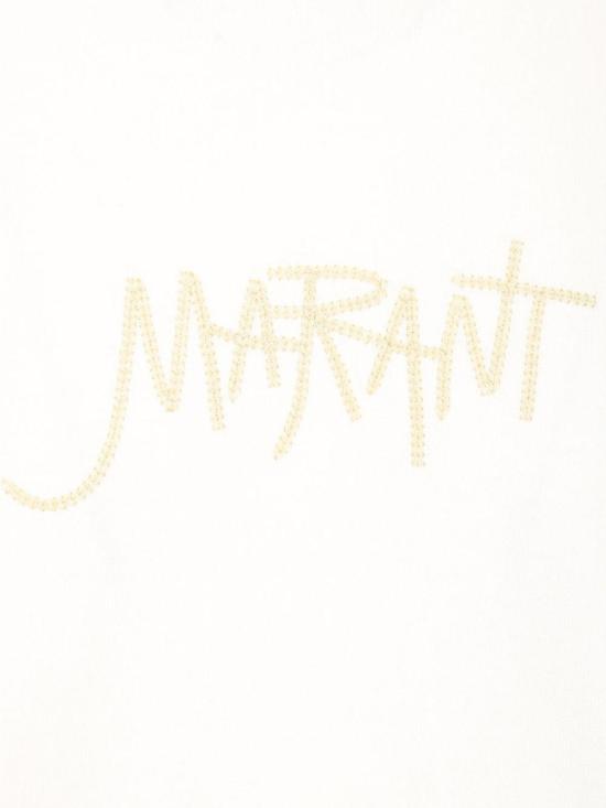 26FW 이자벨마랑 반팔 티셔츠 26ATS0052HCD3N09H20OF White - ISABEL MARANT