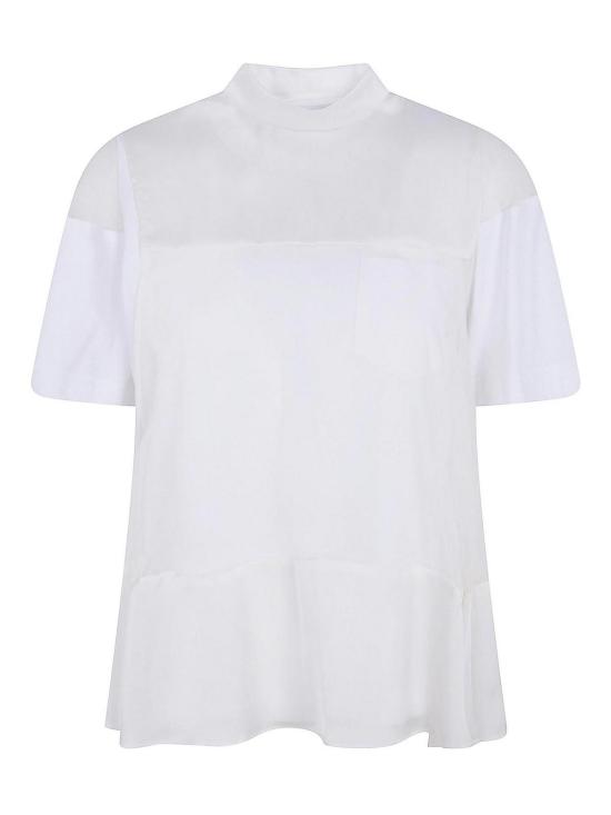 25FW 사카이 반팔 티셔츠 2608545127 WHITE