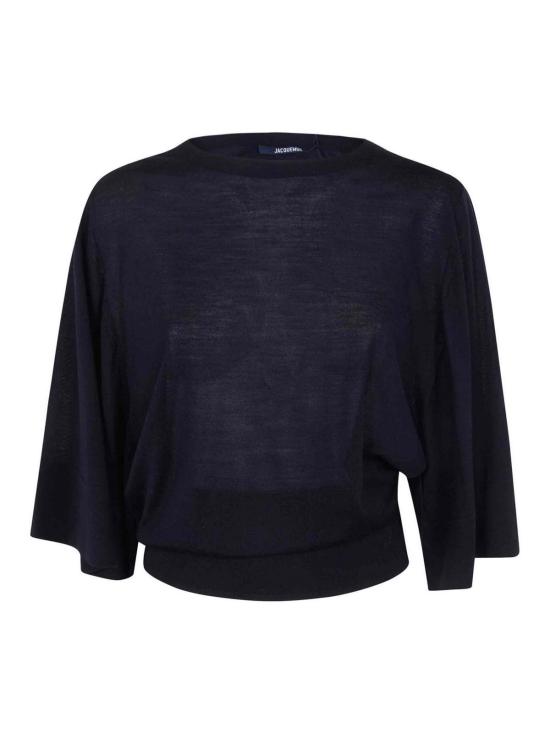 25FW 자크뮈스 블라우스 26ETOW00876AK00305990 BLACK