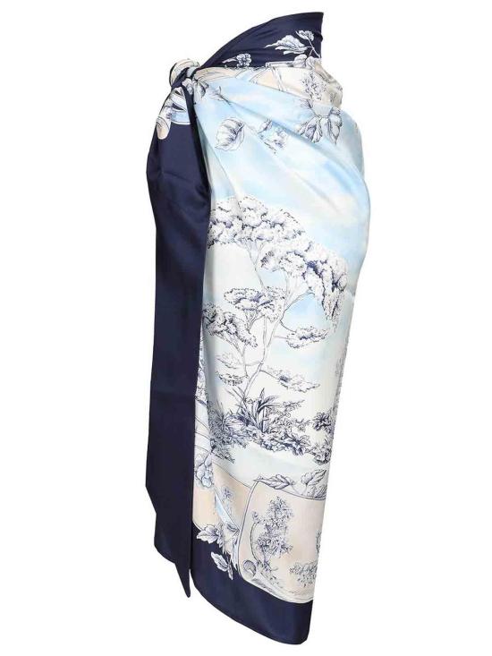 26FW 살바토레 페라가모 롱 스커트 321286795150001 LIGHT BLUE - SALVATORE FERRAGAMO