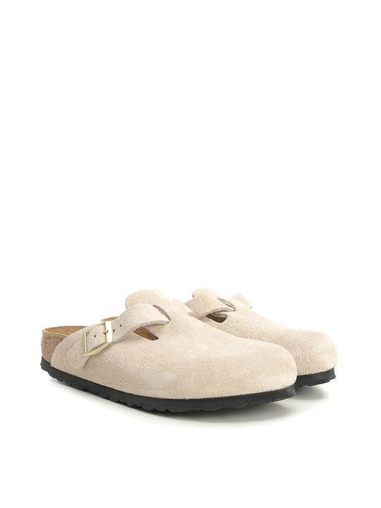 26FW 버켄스탁 보스턴 스웨이드 레더 1030883SANDCASTLE BEIGE - BIRKENSTOCK