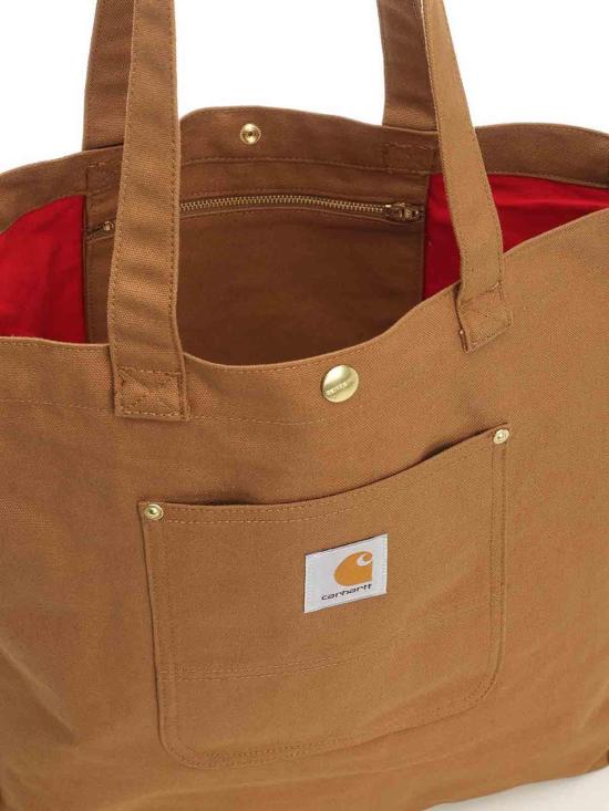 26SS 칼하트 베이 토트백 I036333HZ01 Brown - CARHARTT