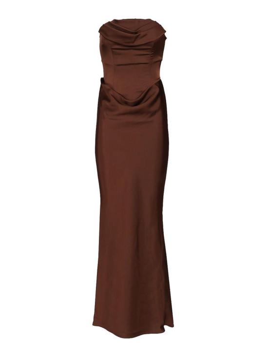 26FW 로테이트 바이 크리스텐슨 롱 원피스 11633629102910 Brown