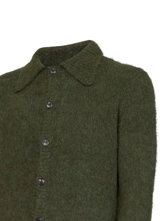26FW 드리스 반 노튼 니트웨어 0212304709610 GREEN - DRIES VAN NOTEN