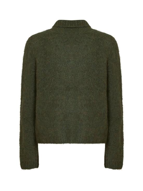 26FW 드리스 반 노튼 니트웨어 0212304709610 GREEN - DRIES VAN NOTEN