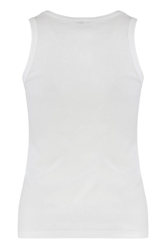  생로랑 민소매 티셔츠 824583 WHITE - SAINT LAURENT
