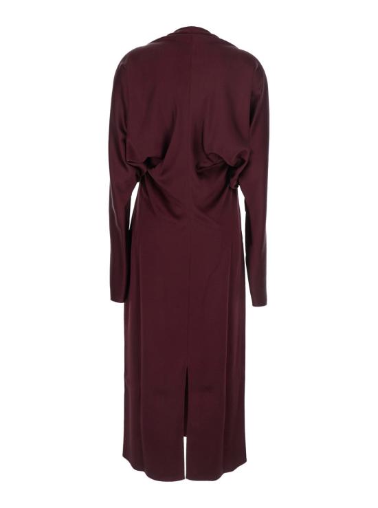 25FW 스텔라 맥카트니 원피스 6A05413FU302 BURGUNDY - STELLA MCCARTNEY