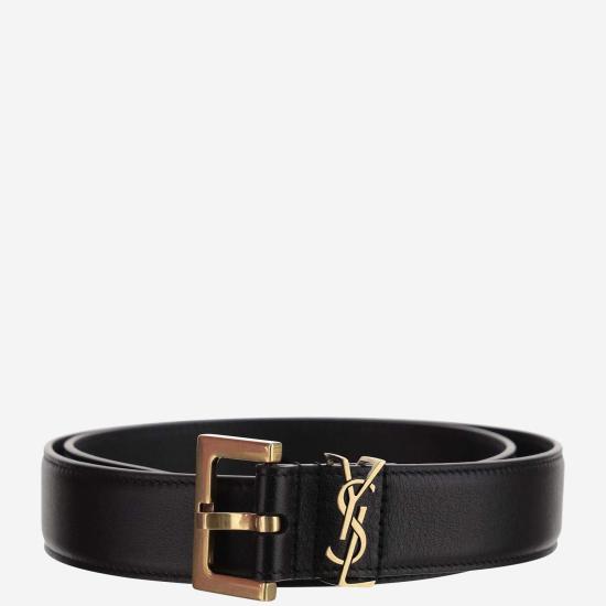 26SS 생로랑 벨트 634437 BLACK