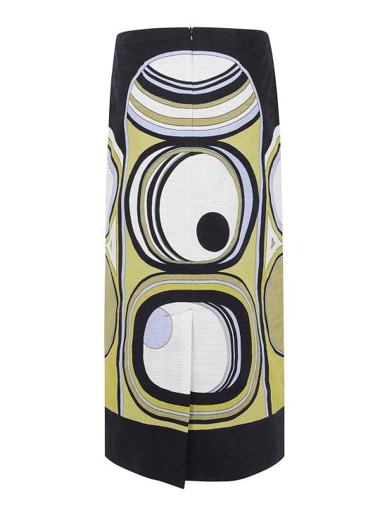 26FW 라 더블제이 롱 스커트 SKI0022COT005SAC02YE05 MULTICOLOUR - LA DOUBLEJ