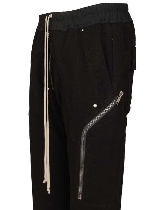 26FW 릭 오웬스 트레이닝/조거 팬츠 RU02F4368TB09 Black - RICK OWENS