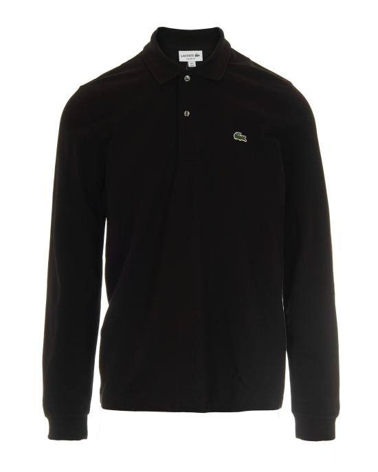 26FW 라코스테 클래식 롱슬리브 폴로 셔츠 L1312 BLACK