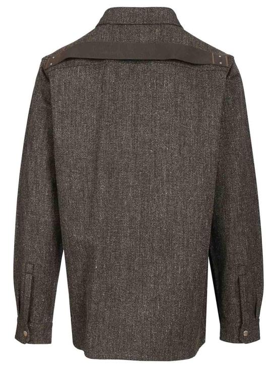 26FW 릭 오웬스 긴팔 셔츠 RU02F4729WCR49 Grey - RICK OWENS