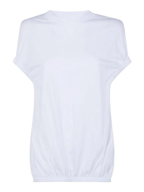 25FW 리비아나 콘티 반팔 티셔츠 F6SW67A010 WHITE