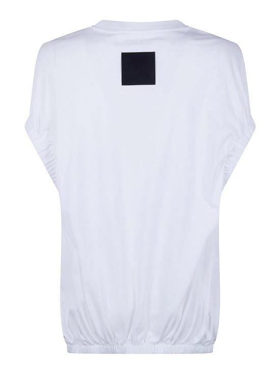 25FW 리비아나 콘티 반팔 티셔츠 F6SW67A010 WHITE - LIVIANA CONTI