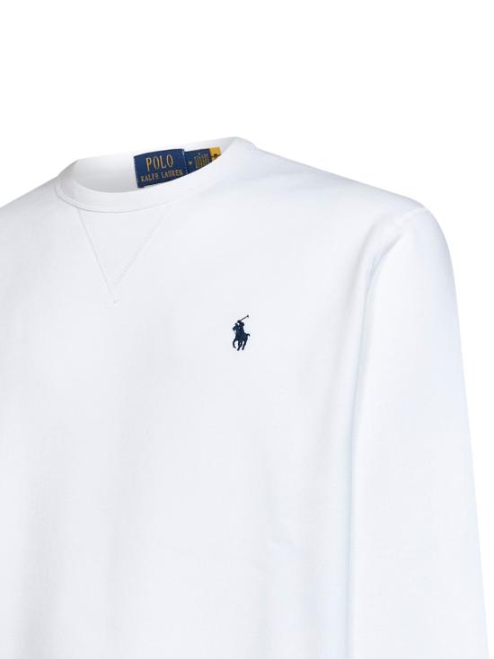 26FW 폴로 랄프로렌 포니 로고 자수 맨투맨 710766772 009 WHITE - POLO RALPH LAUREN