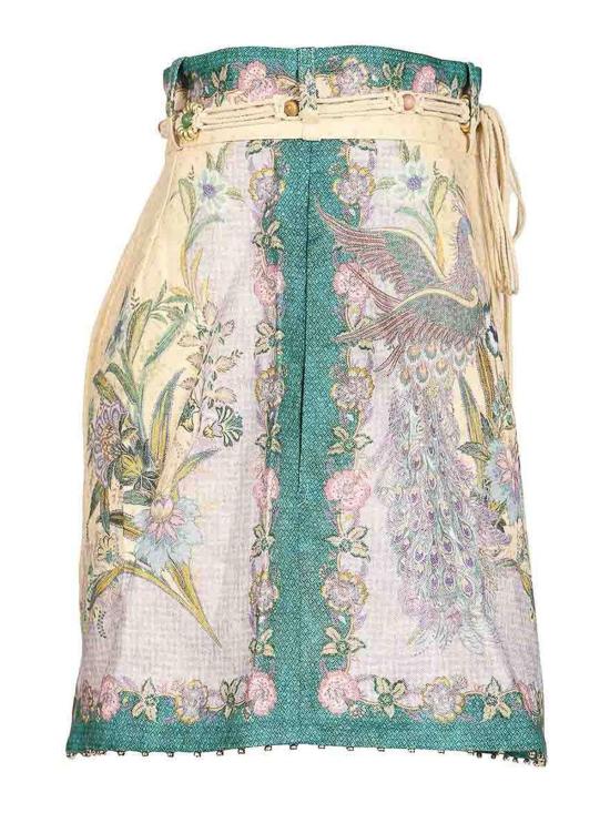 26FW 짐머만 숏팬츠 8632ASS262CSCFL Multicolour - ZIMMERMANN