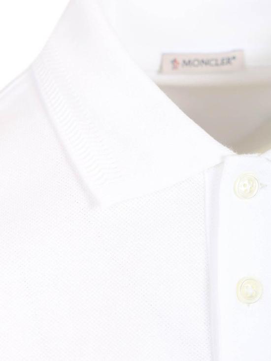 26FW 몽클레어 폴로 티셔츠 L20918A0001184556002 White - MONCLER