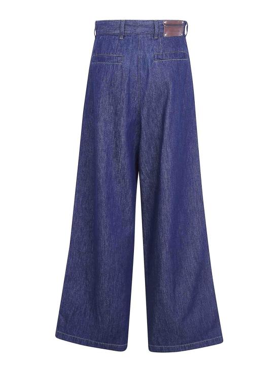 26FW 드리스 반 노튼 스트레이트 팬츠 26213091144015E15 BLUE - DRIES VAN NOTEN