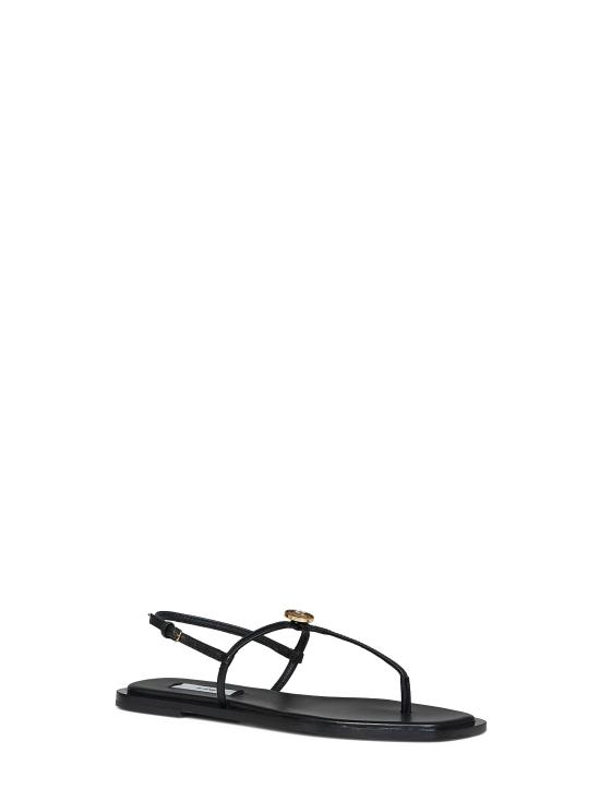26FW 토템 샌들 263WAS0336LE0210 001 BLACK - TOTEME
