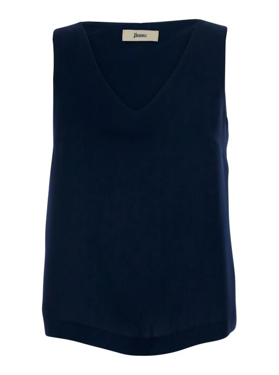 26SS 에르노 민소매 티셔츠 BL000051D NAVY