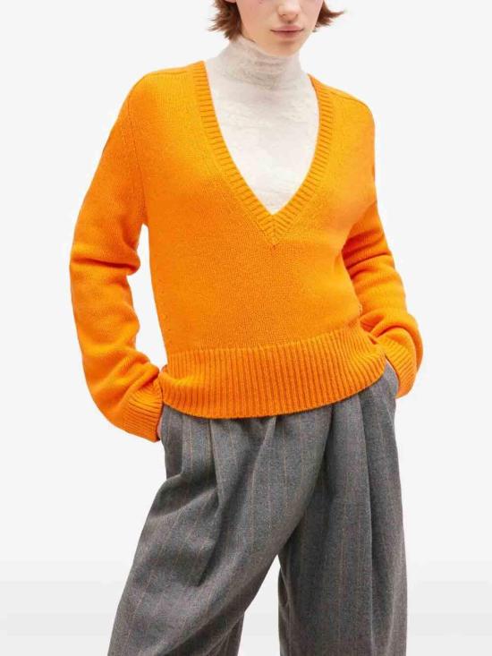25FW 가니 긴팔 티셔츠 K2623ORANGE - GANNI