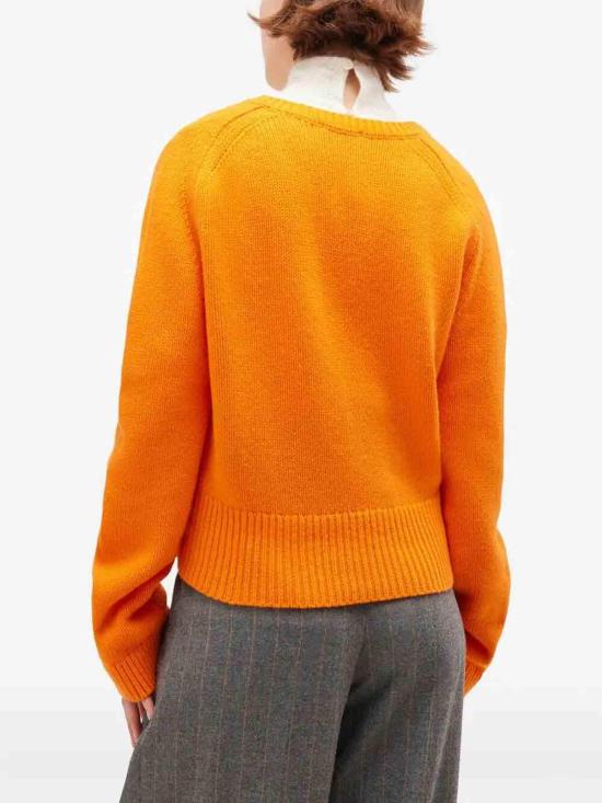 25FW 가니 긴팔 티셔츠 K2623ORANGE - GANNI
