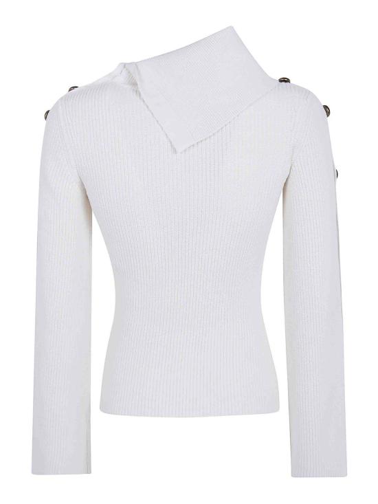 26FW 엘리자베타프랜치 탑 MK03S66E2193 White - ELISABETTA FRANCHI