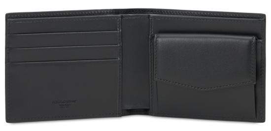 26FW 돌체앤가바나 로고 플레이트 레더 반지갑 BP3102 BLACK - DOLCE & GABBANA