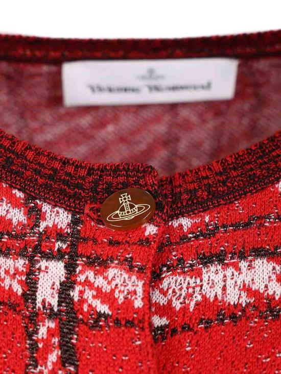 26FW 비비안웨스트우드 가디건 18030086C00A1O102 RED - VIVIENNE WESTWOOD