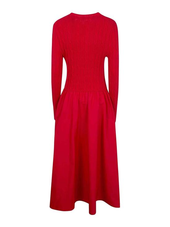 25FW 폴로 랄프로렌 롱 원피스 211A96349001 RED - POLO RALPH LAUREN