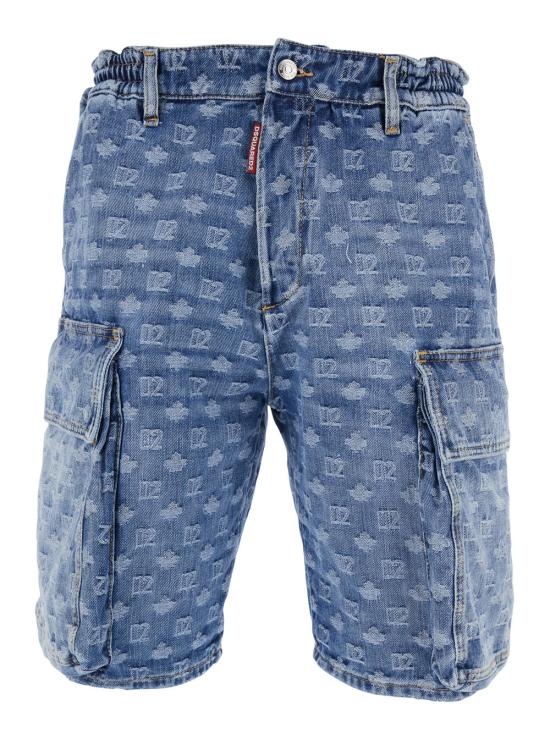 26SS 디스퀘어드2 데님 숏팬츠 S74MU0980 BLUE