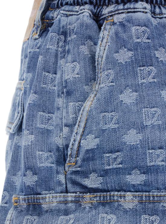 26SS 디스퀘어드2 데님 숏팬츠 S74MU0980 BLUE - DSQUARED2