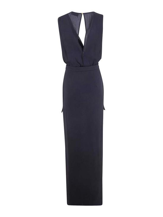25FW 엘리자베타프랜치 롱 원피스 AB91561E2110 BLACK - ELISABETTA FRANCHI