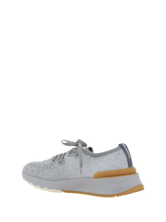 26SS 브루넬로 쿠치넬리 시네 니트 러너 MZUKISO250 GRAY - BRUNELLO CUCINELLI