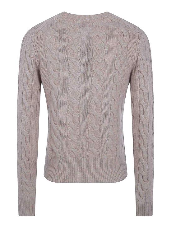26FW 폴로 랄프로렌 로고 자수 크루넥 가디건 211972104099001 NUDE NEUTRALS - POLO RALPH LAUREN